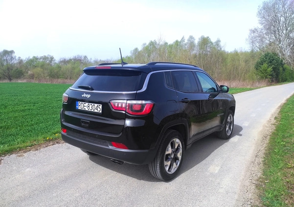 Jeep Compass cena 87900 przebieg: 65400, rok produkcji 2019 z Dębica małe 781